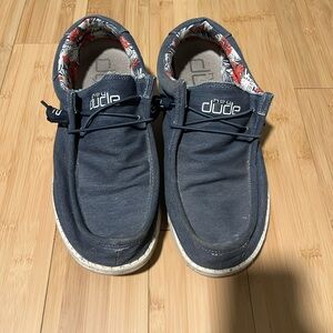 Hey Dude Men's Navy Loafers